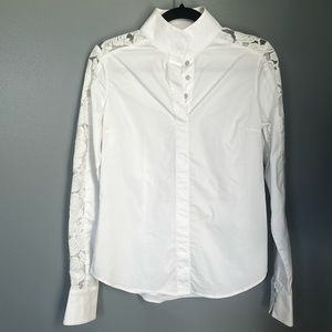 RJ Classics lace long sleeve show shirt S